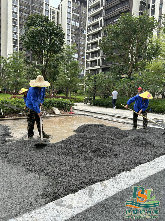 透水混凝土施工队-广州地石丽